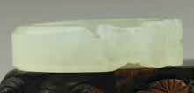 Load image into Gallery viewer, 10% OFF- 40/41/42 mm Certified Natural Jadeite Emerald A*Jade Handcarved Dragon Bangle NO.C131