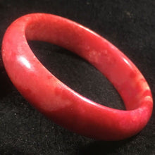 Load image into Gallery viewer, 10% OFF- 59/60/61 mm Certified Natural Red Jadeite Emerald A*Jade HandCarved Bangle A049