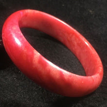 Load image into Gallery viewer, 10% OFF- 59/60/61 mm Certified Natural Red Jadeite Emerald A*Jade HandCarved Bangle A049