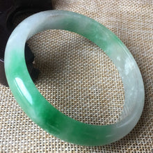 Load image into Gallery viewer, 10% FF- 59/60/61 mm Certified Natural Jadeite Emerald A*Jade HandCarved Bangle A04
