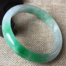 Load image into Gallery viewer, 10% FF- 59/60/61 mm Certified Natural Jadeite Emerald A*Jade HandCarved Bangle A04