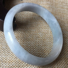 Load image into Gallery viewer, 10% OFF- 57/58/59 mm Certified Natural Jadeite Lavender Emerald A*Jade HandCarved Bangle A05