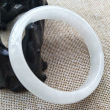 Load image into Gallery viewer, 10% OFF- 56/57/58 mm Certified Natural Jadeite Emerald A*Jade HandCarved Bangle A000