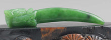 Load image into Gallery viewer, 10% OFF- Certified Natural Jadeite Emerald Jade Handcarved Dragon Pendant《Grade A》NO.C576