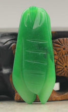 Load image into Gallery viewer, 10% OFF- Certified Natural Jadeite Emerald Jade Handcarved Cicada Pendant《Grade A》NO.C854