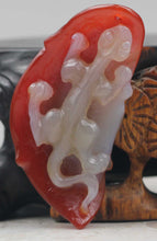 Load image into Gallery viewer, 10% OFF- Certified Natural Jadeite Emerald Jade Handcarved Dragon Pendant《Grade A》NO.C578