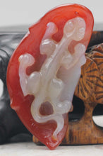 Load image into Gallery viewer, 10% OFF- Certified Natural Jadeite Emerald Jade Handcarved Dragon Pendant《Grade A》NO.C578
