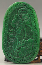 Load image into Gallery viewer, 10% OFF- Certified Natural Red and Green Jadeite Emerald Jade Handcarved Horse Pendant《Grade A》NO.C899