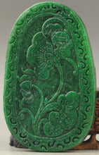 Load image into Gallery viewer, 10% OFF- Certified Natural Red and Green Jadeite Emerald Jade Handcarved Horse Pendant《Grade A》NO.C899