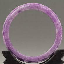 Load image into Gallery viewer, 10% OFF- 56/57/58 mm Certified Natural Jadeite Emerald A*Jade Handcarved Dragon Phenix Bangle NO.C885
