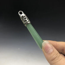 Load image into Gallery viewer, 10% OFF- Certified Natural Green Jadeite Emerald Jade HandCarved Lucky Pendant《Grade A》h157
