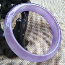 Load image into Gallery viewer, 10% OFF- 56/57/58 mm Certified Natural Jadeite Emerald A*Jade HandCarved Bangle T103