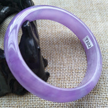 Load image into Gallery viewer, 10% OFF- 56/57/58 mm Certified Natural Jadeite Emerald A*Jade HandCarved Bangle T102