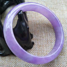 Load image into Gallery viewer, 10% OFF- 56/57/58 mm Certified Natural Jadeite Emerald A*Jade HandCarved Bangle T102