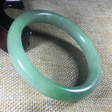 Load image into Gallery viewer, 10% OFF- 57/58/59 mm Certified Natural Jadeite Emerald A*Jade HandCarved Bangle B023