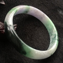Load image into Gallery viewer, 10% OFF- 59/60/61mm Certified Natural 3 Color Jadeite Emerald A*Jade HandCarved Bangle A014