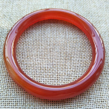 Load image into Gallery viewer, 10% OFF- 58/59/60mm Certified Natural Red Jadeite Emerald A*Jade HandCarved Bangle Z906