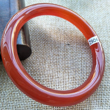 Load image into Gallery viewer, 10% OFF- 58/59/60mm Certified Natural Red Jadeite Emerald A*Jade HandCarved Bangle Z906
