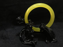 Load image into Gallery viewer, 10% OFF- 60/61/62 mm Certified Natural Yellow Nephrite Emerald A*Jade HandCarved Bangle