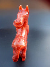 Load image into Gallery viewer, 4.57''H-Chinese Antique Genuine Natural Red Jade HandCarved Lucky Horse Statue