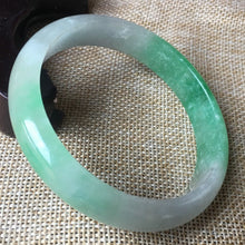 Load image into Gallery viewer, 10% FF- 59/60/61 mm Certified Natural Jadeite Emerald A*Jade HandCarved Bangle A04