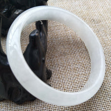 Load image into Gallery viewer, 10% OFF- 56/57/58 mm Certified Natural Jadeite Emerald A*Jade HandCarved Bangle A000