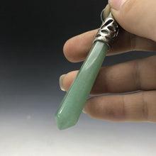 Load image into Gallery viewer, 10% OFF- Certified Natural Green Jadeite Emerald Jade HandCarved Lucky Pendant《Grade A》h157