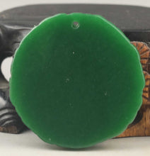 Load image into Gallery viewer, 10% OFF- Certified Natural Jadeite Emerald A*Jade HandCarved Dragon-Phoenix Pendant NO.E804