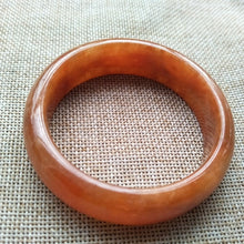 Load image into Gallery viewer, 10% OFF- 55/56/57mm Certified Natural Jadeite Emerald A*Jade Caved Bangle W559