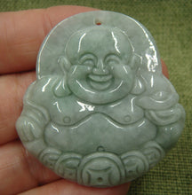 Load image into Gallery viewer, 10% OFF- Certified Natural Oily Jadeite Emerald A*Jade HandCarved Buddha Pendant C601
