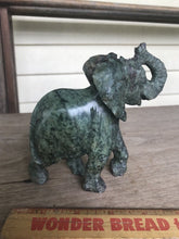 Load image into Gallery viewer, 5in H-Chinese Genuine Natural Green Jade HandCarved Elephant Statue