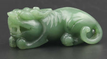 Load image into Gallery viewer, 10% OFF- Certified Natural Green Emerald A*Jade HandCarved Dragon-Pixiu Pendant NO.D574