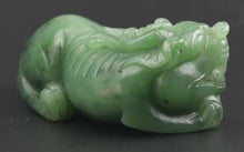 Load image into Gallery viewer, 10% OFF- Certified Natural Green Emerald A*Jade HandCarved Dragon-Pixiu Pendant NO.D574