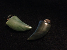 Load image into Gallery viewer, 10% OFF- A Pair of Certified Vintage Natural Jadeite Emerald A*Jade HandCarved Pendants A1940