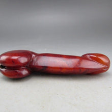 Load image into Gallery viewer, 10% OFF- Certified Natural Red Jadeite Emerald A*Jade HandCarved Pendant A188