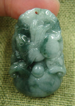 Load image into Gallery viewer, 10% OFF- Certified Natural Oily Green Jadeite Emerald A*Jade HandCarved Rabbit Pendant 2635