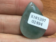 Load image into Gallery viewer, 10% OFF- Certified Natural Oily Green Jadeite Emerald A*Jade HandCarved Water Drop Pendant 2494