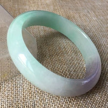Load image into Gallery viewer, 10% OFF- 57/58/59mm Certified Natural 3 Color Jadeite Emerald A*Jade HandCarved Bangle x2469