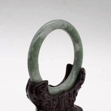 Load image into Gallery viewer, 10% OFF on Sales) 54-65 mm Certified Natural Jadeite Emerald A*Jade HandCarved Bracelet Bangle
