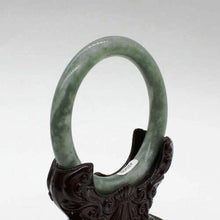 Load image into Gallery viewer, 10% OFF on Sales) 54-65 mm Certified Natural Jadeite Emerald A*Jade HandCarved Bracelet Bangle
