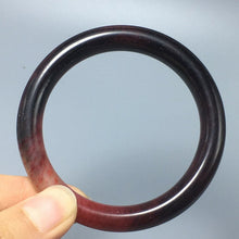 Load image into Gallery viewer, 10% OFF- 55/56/57mm Certified Natural Red Jadeite Emerald A*Jade HandCarved Bangle A28