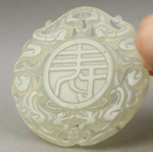 Load image into Gallery viewer, 10% OFF- Certified Natural Jadeite Emerald A*Jade HandCarved Dragon Pendant A1940