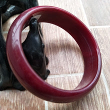 Load image into Gallery viewer, 10% OFF- 58/59/60mm Certified Natural Red Jadeite Emerald A*Jade HandCarved Bangle C206