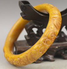 Load image into Gallery viewer, 10% OFF- 59/60/61mm Certified Natural Jadeite Emerald A*Jade HandCarved Dragon Bangle NO.G422