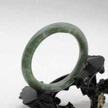 Load image into Gallery viewer, 10% OFF on Sales) 54-65 mm Certified Natural Jadeite Emerald A*Jade HandCarved Bracelet Bangle