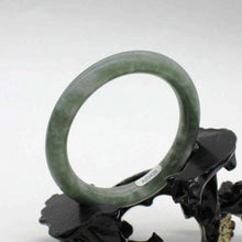 Load image into Gallery viewer, 10% OFF on Sales) 54-65 mm Certified Natural Jadeite Emerald A*Jade HandCarved Bracelet Bangle