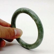 Load image into Gallery viewer, 10% OFF- 57/58/59mm Certified Natural Jadeite Emerald A*Jade HandCarved Bangle