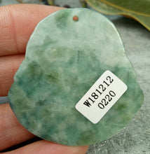 Load image into Gallery viewer, 10% OFF- Certified Natural Jadeite Emerald A*Jade HandCarved Buddha Pendant 0220