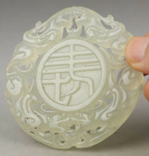 Load image into Gallery viewer, 10% OFF- Certified Natural Jadeite Emerald A*Jade HandCarved Dragon Pendant A1940