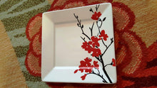 Load image into Gallery viewer, Indonesia Coventry Porcelain Fine Red Flower Plate